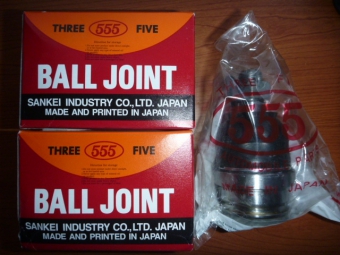 ลูกหมากปีกนกล่างด้านหน้าคู่ซ้าย-ขวา สำหรับ Land Cruiser 100 (UZJ100, HDJ101) 1998-2007 รองรับ Lexus LX470 ของใหม่ ผลิตในญี่ปุ่น