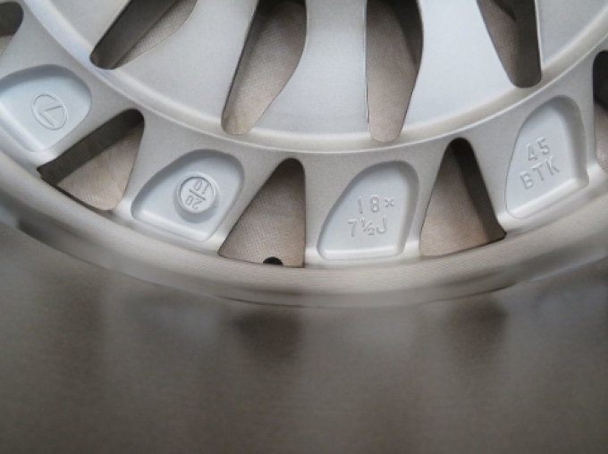 Genuine Lexus LM350/LM300h 18 inch 7.5J genuine aluminum wheels/sputtering specification [4 pieces set]30 series Alphard Vellfire (Pre-order product, takes 25-30 days by ship)