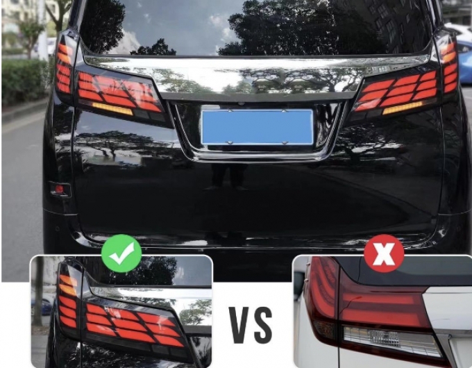 ไฟหน้า ไฟท้าย Alphard ทุกรุ่น