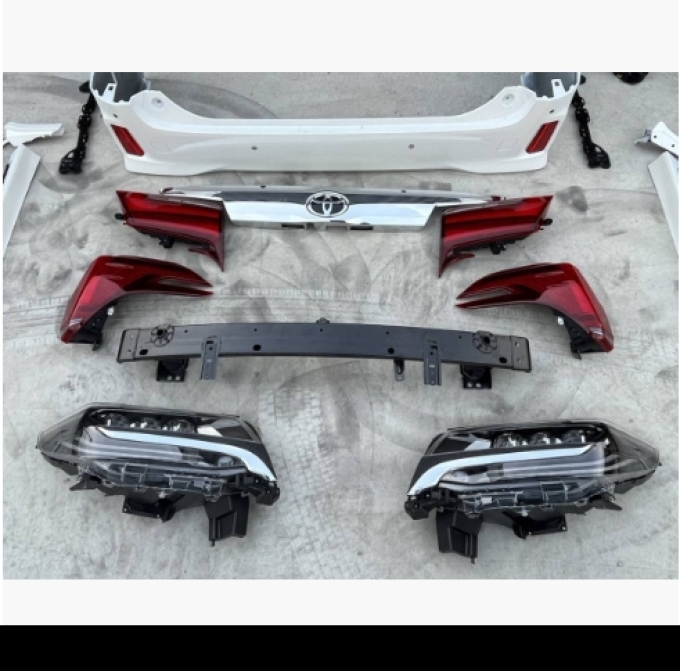 Alphard 30 ซีรีส์ ปลายรุ่น SC ชุดแต่ง หน้า/ข้าง/หลัง/ไฟหน้า/ไฟท้าย/ชุดกันชนหลัง AGH30W 070 ถอดออกจากรถใหม่ (สินค้าพรีออเดอร์จากประเทศญี่ปุ่นใช้เวลาจัดส่ง 25-30 วัน)