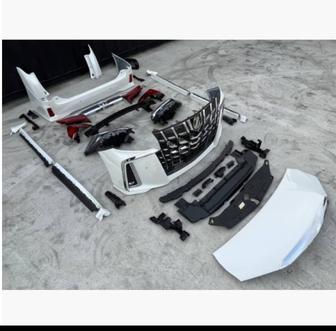 Alphard 30 ซีรีส์ ปลายรุ่น SC ชุดแต่ง หน้า/ข้าง/หลัง/ไฟหน้า/ไฟท้าย/ชุดกันชนหลัง AGH30W 070 ถอดออกจากรถใหม่ (สินค้าพรีออเดอร์จากประเทศญี่ปุ่นใช้เวลาจัดส่ง 25-30 วัน)