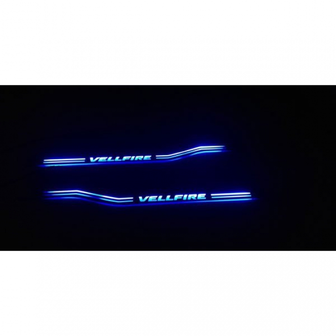 กาบบันได Scuff plate Vellfire Series20 สินค้ามีสต็อคอยู่ที่จังหวัดชิบะ สินค้าทุกรายการพร้อมส่งทันที ชุด 4 ชิ้น
