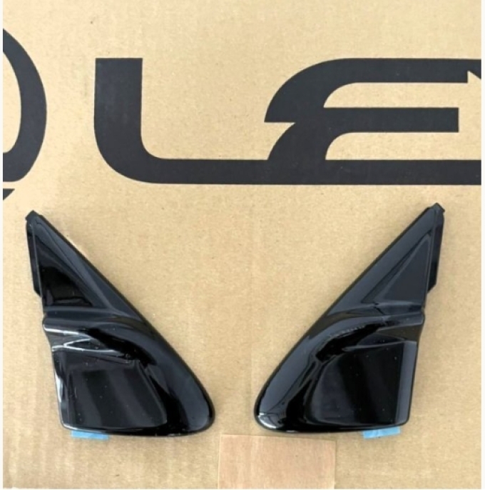 LEXUS Genuine LS460/LS600h USF40/45 กันลม กันฝน กระบังหน้าด้านข้าง คู่ซ้ายและขวา 4 ชิ้น LS40 Series ตัวถังมาตรฐาน LEXUS ปี 2006/09 - 2017/10 (Pre-order product, takes 25-30 days by ship)