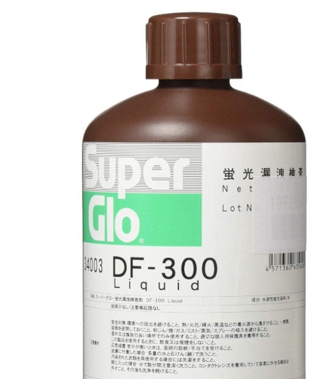 Super Glow DF-300 น้ำยาตรวจจับการรั่วซึม C003-0034003 (1ลิตรx6ขวด) (สินค้าพรีออเดอร์ใช้เวลาจัดส่ง 25-30 วัน)